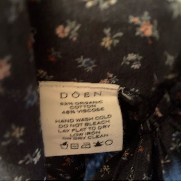 Doen Isidore Floral Dress Size S - Picture 4 of 5